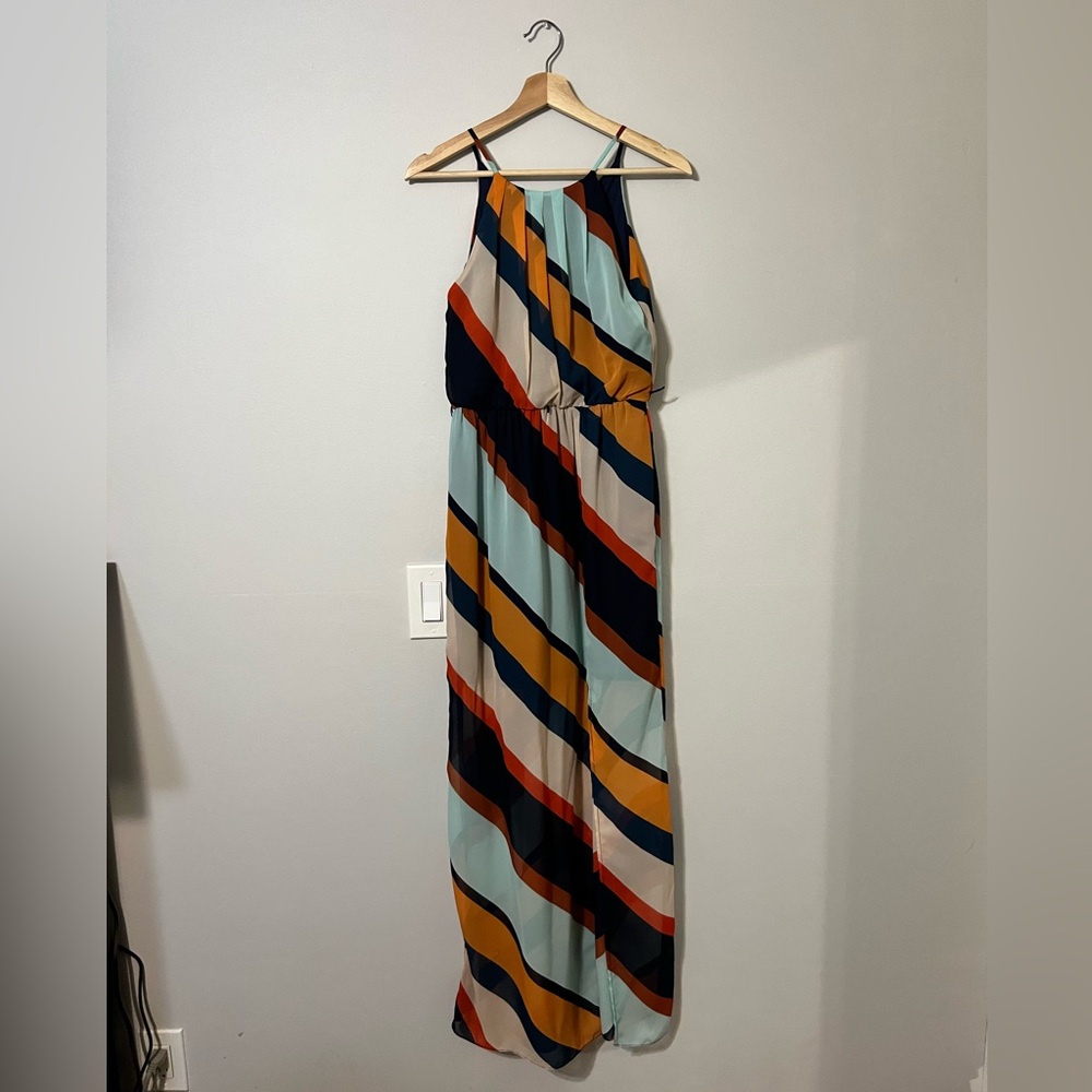 Striped Maxi Dress